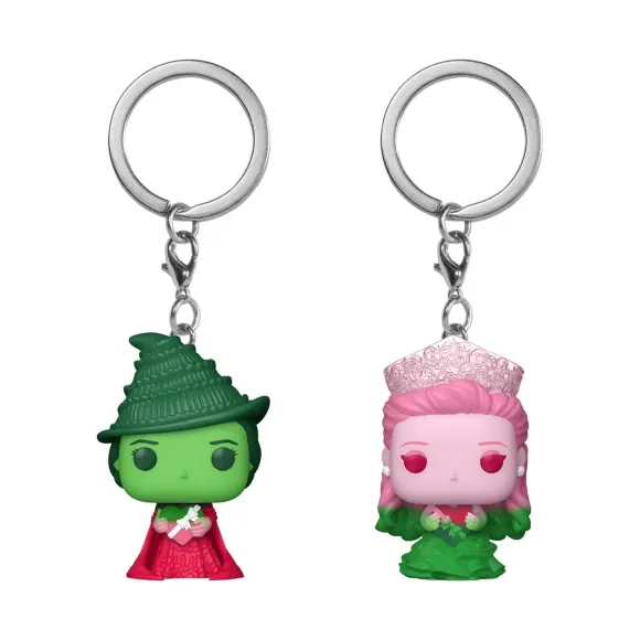 Wicked POP! Vinyl Schlüsselanhänger 2er-Pack G&E (Ombre) 4 cm