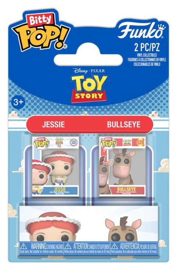 Toy Story POP! Vinyl Figuren 2er-Pack Jessie & Bullseye 2 cm