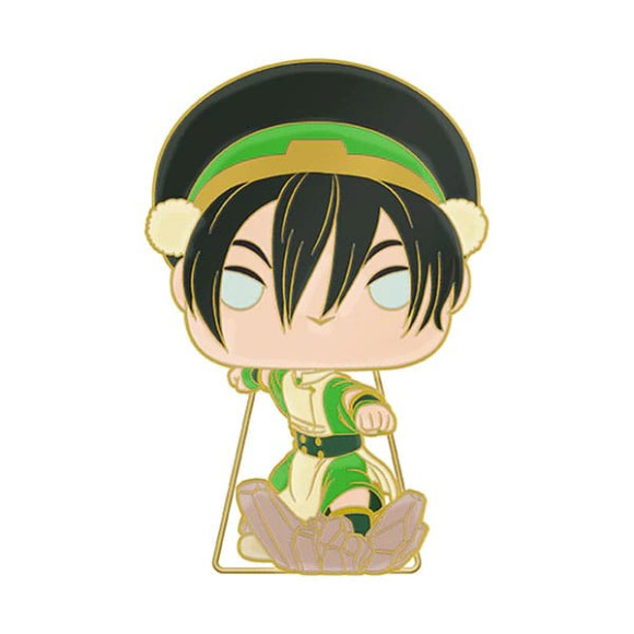 Avatar Der Herr der Element Loungefly POP! Pin Ansteck-Pin Toph 10 cm