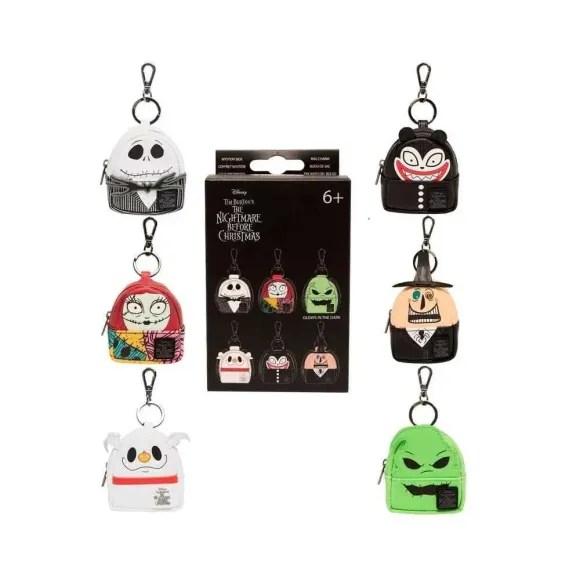 Nightmare Before Christmas by Loungefly Schlüsselanhänger Mini Backpack Classic Blind Box Sortiment (15)