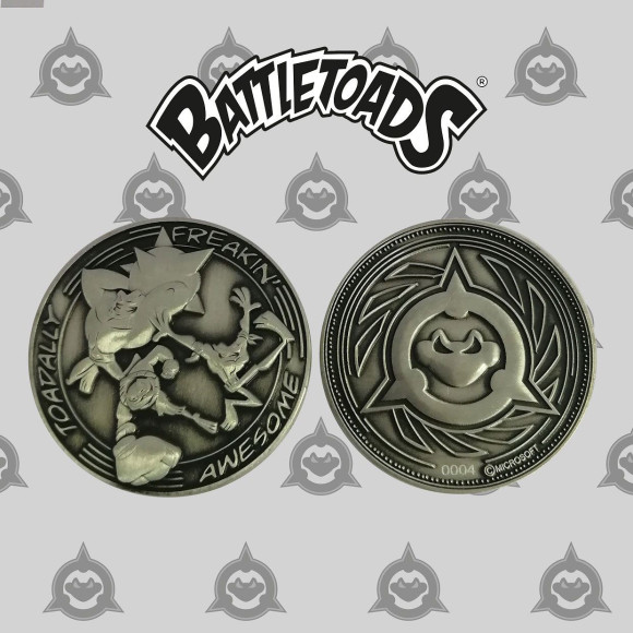 Battletoads Sammelmünze Limited Edition