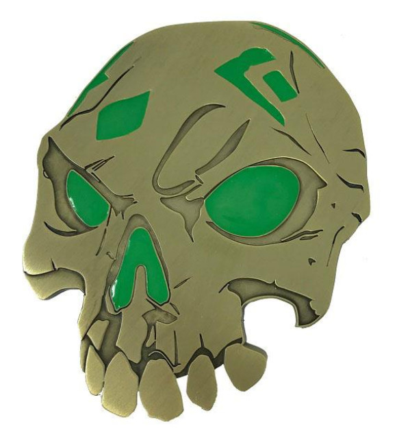 Sea of Thieves Skull Flaschenöffner Glow In The Dark