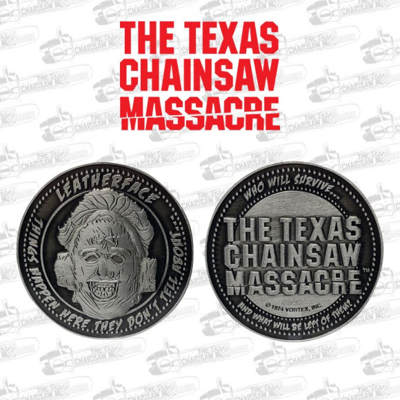 Texas Chainsaw Massacre Sammelmünze Leatherface Limited Edition