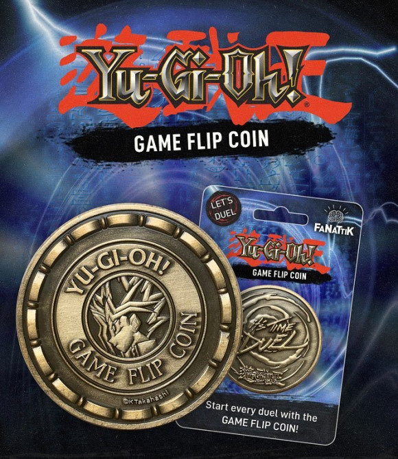 Yu-Gi-Oh! Duel Game Flip Coin Münze