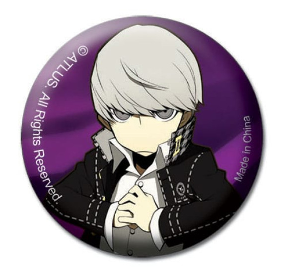 Persona Q Metal Ansteck-Button Protagonist P4