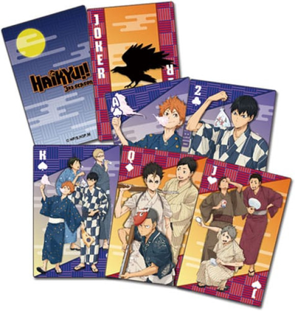 Haikyu!! Spielkarten Yukata Group Season 3