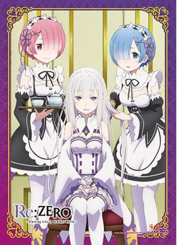 Re:Zero Starting Life in Another World Wandrolle Emilia, Rem & Ram