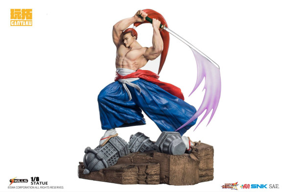 Samurai Shodown II Kibagami Genjuro Statue 26 cm