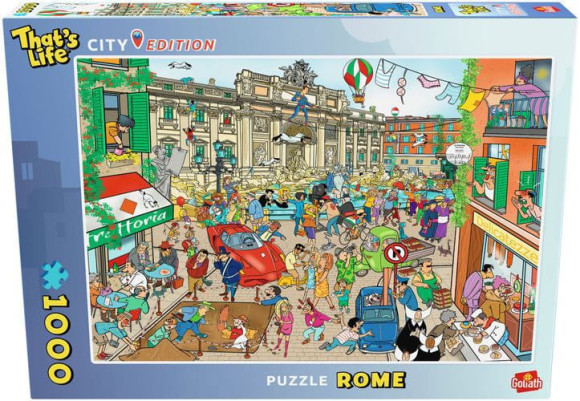 That´s Life City Edition Puzzle Rome (1000 Teile)