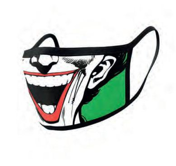 DC Comics Stoffmasken 2er-Pack Joker Face