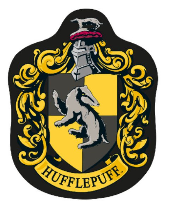 Harry Potter Teppich Hufflepuff Shield 79 x 100 cm