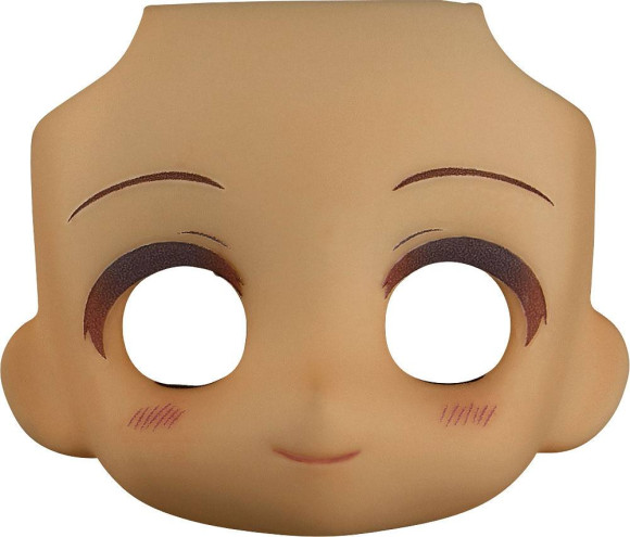 Nendoroid Doll Nendoroid More Zubehör-Set Customizable Face Plate 01 (Cinnamon) Umkarton (6)