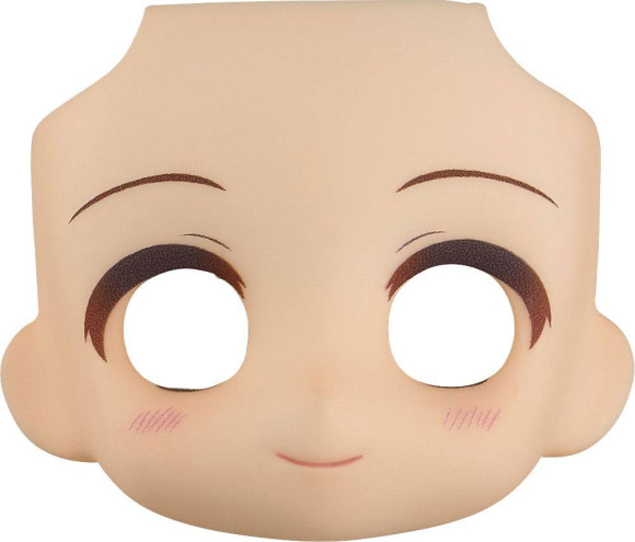 Nendoroid Doll Nendoroid More Zubehör-Set Customizable Face Plate 01 (Almond Milk) Umkarton (6)