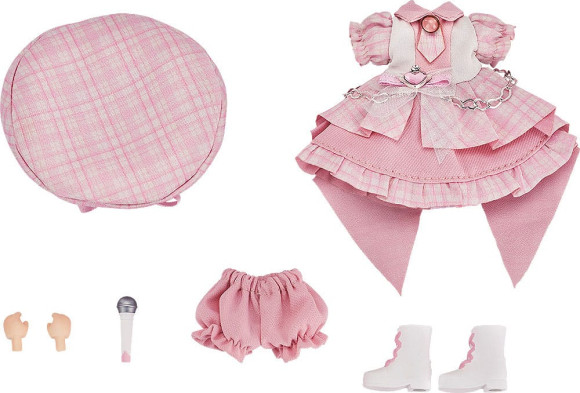 Original Character Zubehör-Set für Nendoroid Doll Actionfiguren Outfit Set: Idol Outfit - Girl (Baby Pink) 