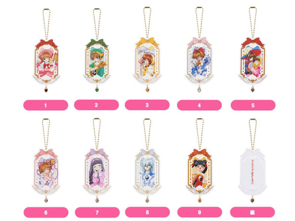 Cardcaptor Sakura Acryl Schlüsselanhänger 25th Anniversary 8 cm Sortiment (9)