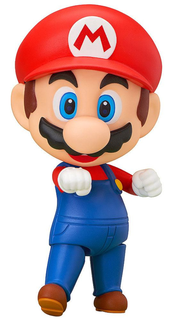 Super Mario Bros. Nendoroid Actionfigur Mario 10 cm