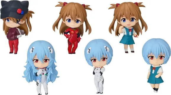 Rebuild of Evangelion Nendoroid Actionfigur Surprise Collection Sortiment (6) 7 cm   