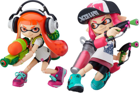 Splatoon Girl Figma Actionfiguren 10 cm