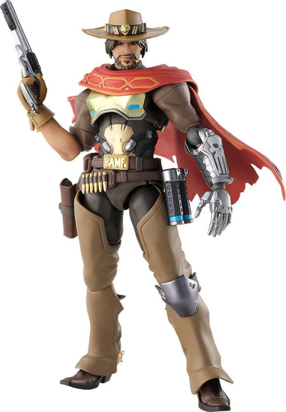 Overwatch McCree Figma Actionfigur 16 cm