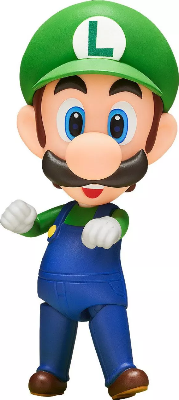 Super Mario Bros. Nendoroid Actionfigur Luigi 10 cm
