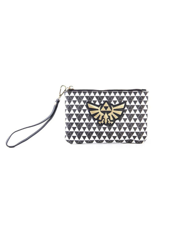 The Legend of Zelda Geldbörse / Kosmetiktasche Zelda Black & White