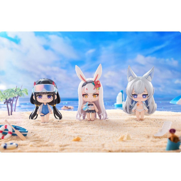 Azur Lane Mini-Figuren 3er-Pack Summer Swimsuit Chibi Vol. 1 10 cm