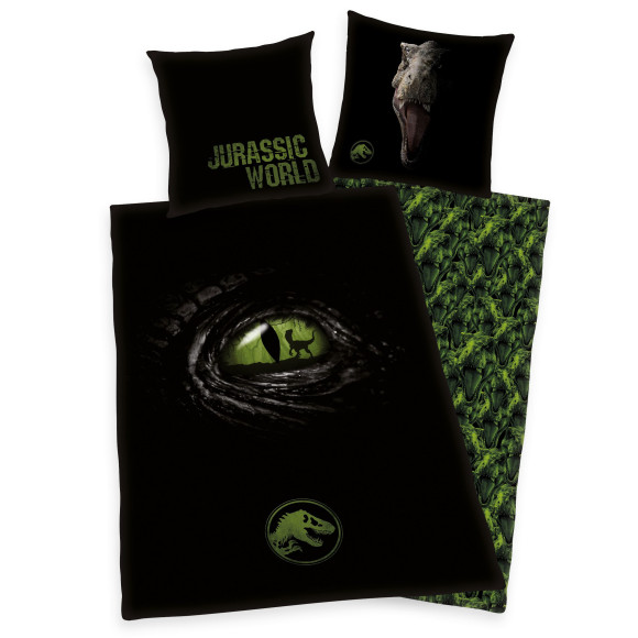 Jurassic World Bettwäsche Velociraptor 135 x 200 cm / 80 x 80 cm