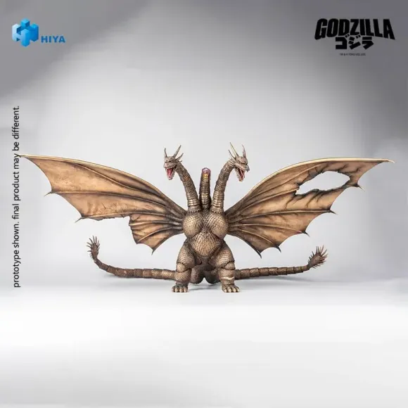 Godzilla vs. King Ghidorah (1991) Exquisite Basic Actionfigur King Ghidorah Battle Damaged Version 33 cm       