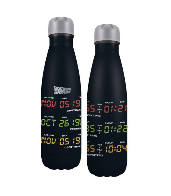 Zurück in die Zukunft Trinkflasche Times