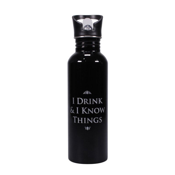 Game of Thrones Trinkflasche I Drink & I Know Things