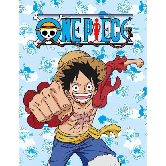 One Piece Fleecedecke Luffy 100 x 150 cm