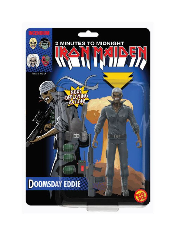 Iron Maiden Doomsday Eddie FigBiz Actionfigur 13 cm