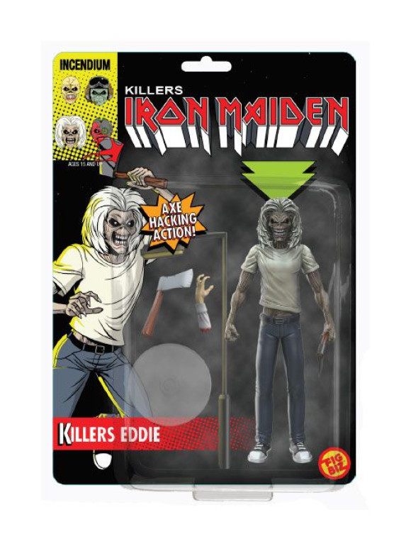 Iron Maiden Killers Eddie FigBiz Actionfigur 13 cm