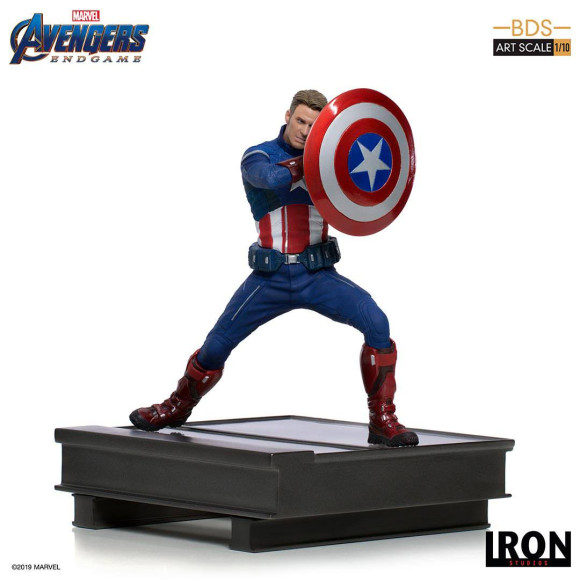 Avengers: Endgame Captain America 2023 BDS Art Scale Statue 19 cm