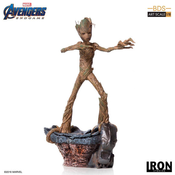 Avengers Endgame Groot BDS Art Scale Statue 24 cm