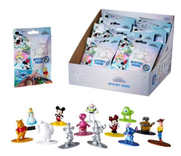 Disney Nano Metalfigs Diecast Minifiguren Disney 100 Display 4 cm (24)