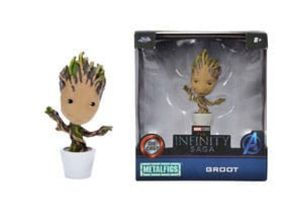 Guardians of the Galaxy Diecast Minifigur Groot 10 cm
