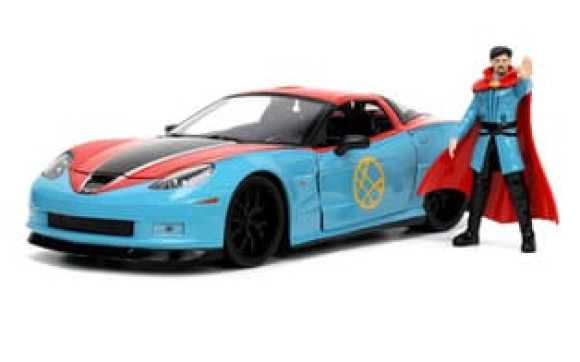 Dr. Strange Diecast Modell 1/24 Dr. Strange & Chevy Corvette