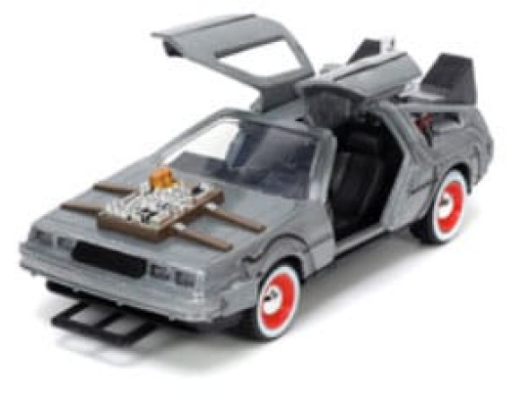 Zurück in die Zukunft 3 Diecast Modell 1/32 Time Machine Model 3