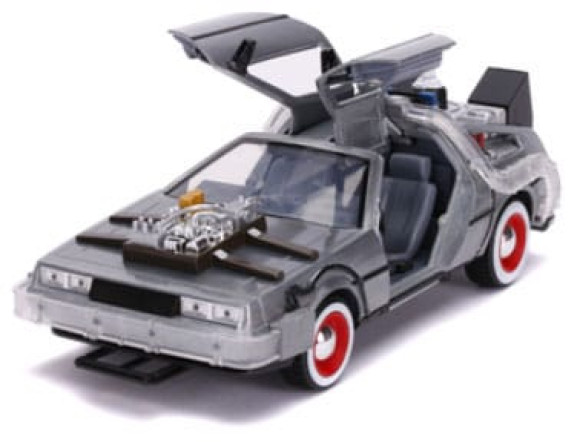 Zurück in die Zukunft 3 Diecast Modell 1/24 Time Machine Model 3
