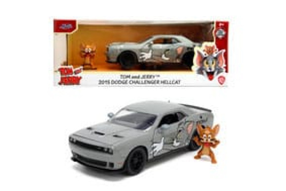 Tom & Jerry Diecast Modell 1/24 2015 Dodge Challenger