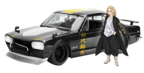 Tokyo Revengers Diecast Modell 1/24 1971 Nissan