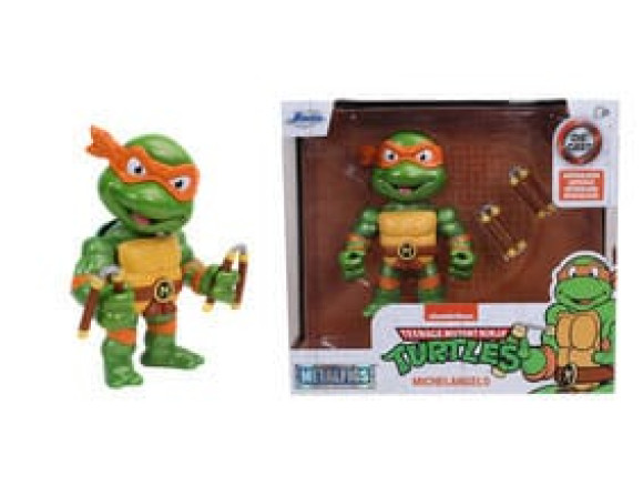 Teenage Mutant Ninja Turtles Diecast Minifigur Michelangelo 10 cm