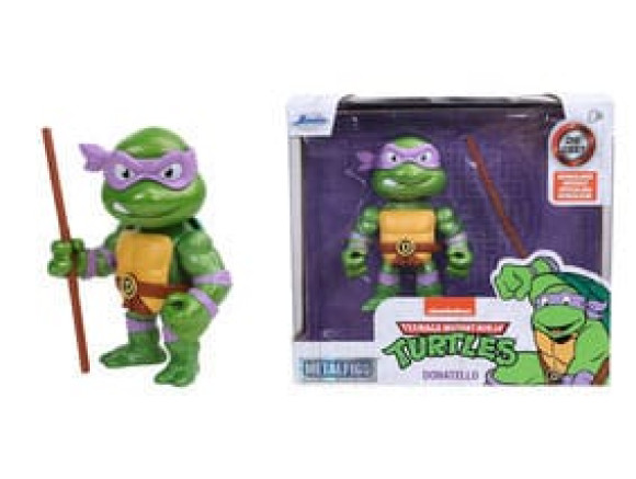 Teenage Mutant Ninja Turtles Diecast Minifigur Donatello 10 cm