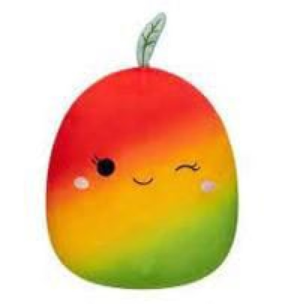 Squishmallows Plüschfigur Ximena Red, Yellow and Green Winking Mango 40 cm