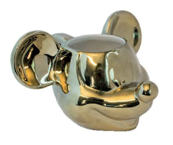Micky Maus Deluxe 3D Tasse Gold