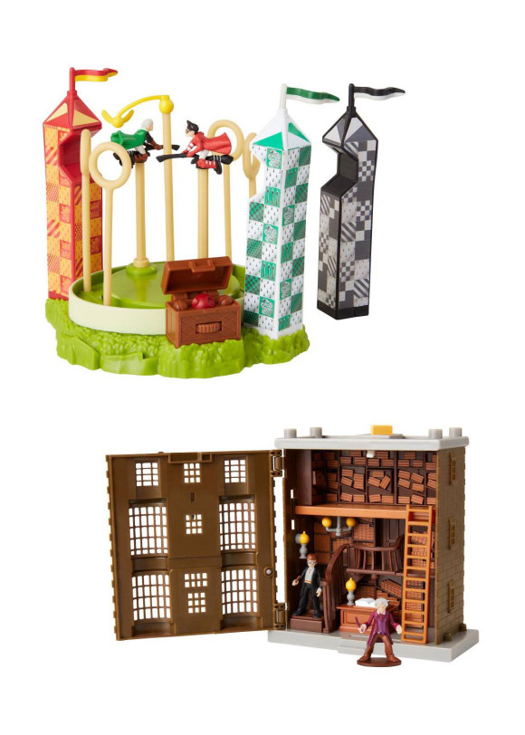 Harry Potter Spielsets Quidditch Arena & Ollivanders Zauberstabladen