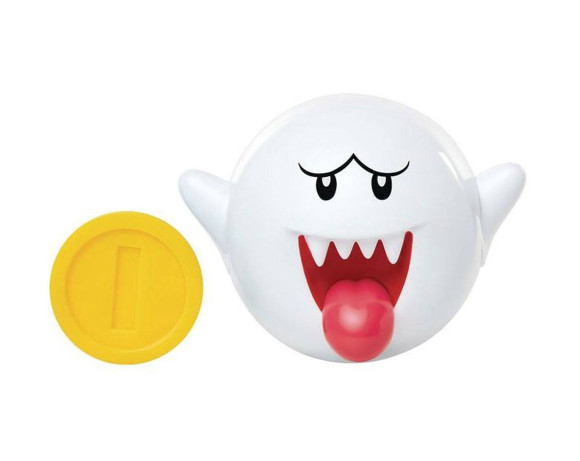 Super Mario Buu Huu mit Münze Actionfigur 6 cm