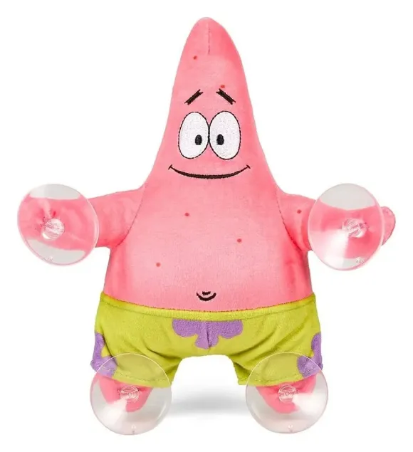 SpongeBob Plüschfigur mit Saugnapf Happy Patrick 20 cm 