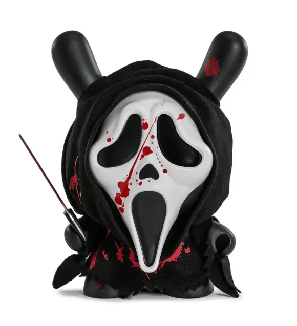 Ghost Face Dunny Art Toy Vinyl Figur Bloody Edition (Glow-in-the-Dark) 20 cm